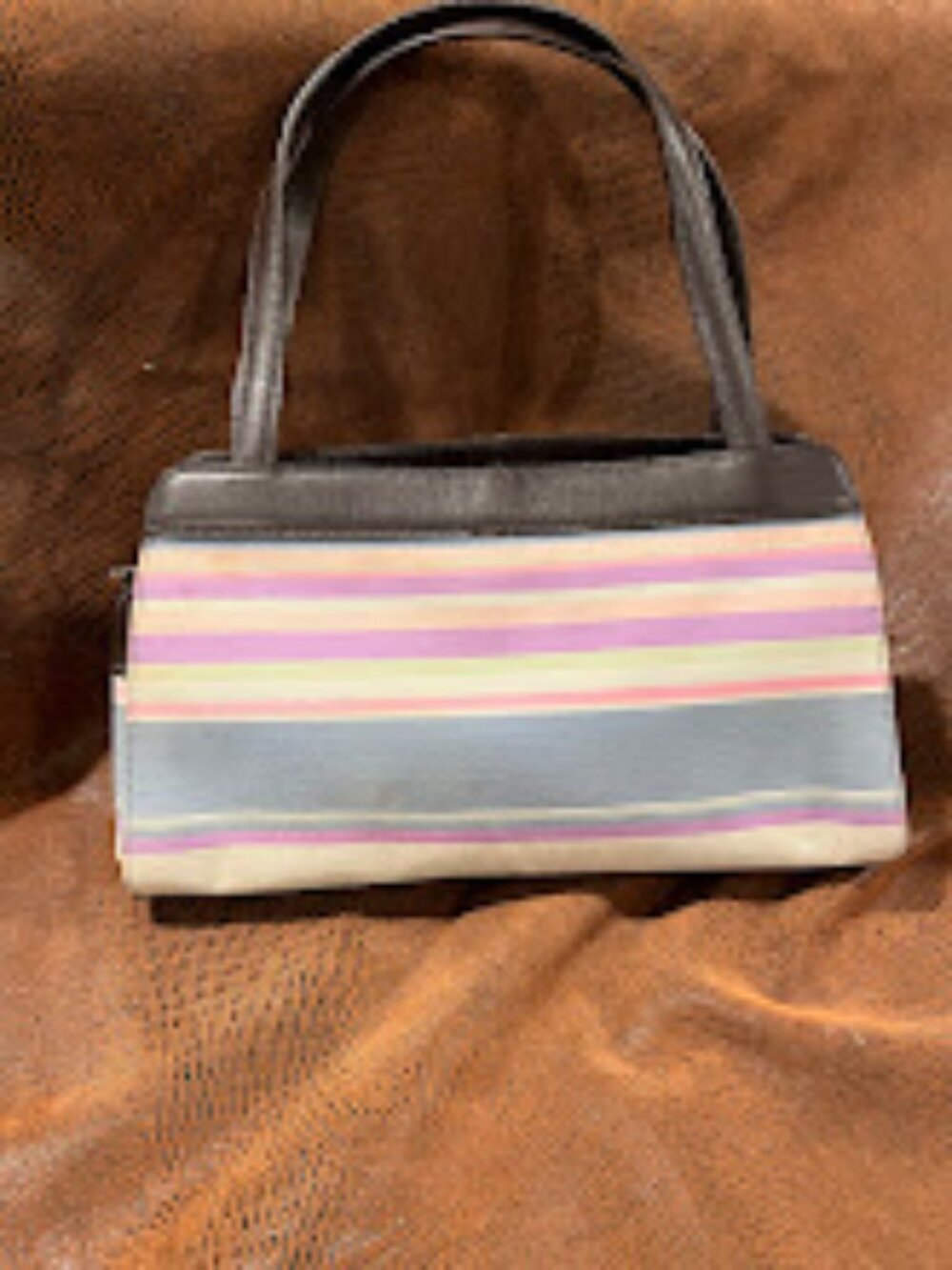 Maxx Striped Handbag